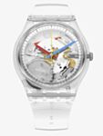 時計 swatch SO28K100-SO6 SO28K100-S06 - CLEARLY GENT - Swatch® Japan