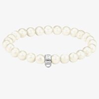 THOMAS SABO As We Love Freshwater Pearl Silver Bracelet X0293-082-14