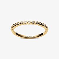 Sif Jakobs Gold Plated Sarzana Cubic Zirconia Ring SJ-R2750-CZ-YG