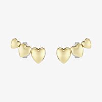 Olivia Burton Gold Plated Mini Heart Stud Earrings 24100463