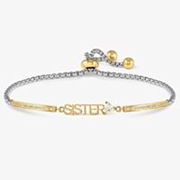 Nomination Milleluci Silver & Gold Tone Sister Bracelet 028027/008