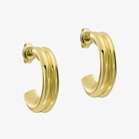 Ted Baker Hilya Gold Tone Half Hoop Earrings TBJ4055-02-03