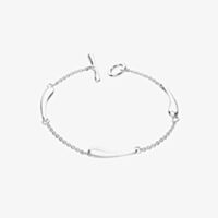 Lucy Quartermaine Silver Triple Drop Bracelet DB3