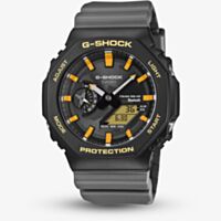 Casio Mens G-Shock Charles Darwin Foundation 2100 Series Black Solar Strap Watch GA-B2100DF-1AER