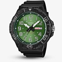 Casio Mens Green Face Series Day Date Watch MRW-210H-3BVEF
