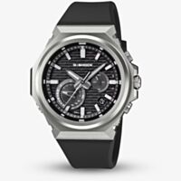 Casio Mens G-Shock Black Chronograph Dial Plastic Strap Watch GST-B1000-1AER