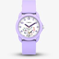 Timex Childrens Peanuts Purple Snoopy Dial Watch TW2Y51200