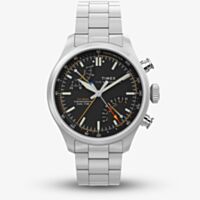 Timex Mens Waterbury Ace Fly-Back Chronograph Stainless Steel Bracelet Watch TW2Y70200