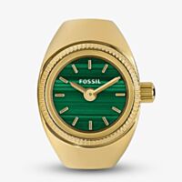 Fossil Ladies Gold Tone Ring Watch ES5308
