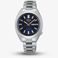 Seiko Ladies 5 Sports Hebitama SNXS Denim Blue Dial Watch SRE021K1
