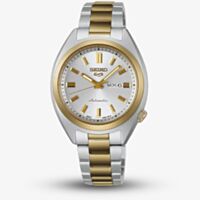 Seiko Ladies 5 Sports Hebitama SNXS Two Tone Bracelet Watch SRE024K1