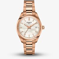 Tissot Ladies PR 100 Mother Of Pearl Dial Rose Gold Watch T150.210.33.111.00