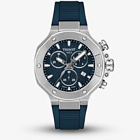 Tissot T-Race 38mm Blue Chronograph Watch T141.817.17.041.00