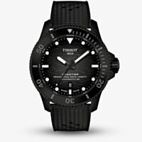 Tissot Mens Seastar 2000 44mm Black Rubber Strap Watch T120.907.37.051.00