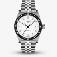 Tissot Mens PR516 38mm White Bracelet Watch T149.407.11.031.00