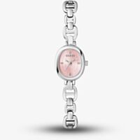 Guess Ladies Vivian Pink Oval Dial Watch GW0982L1