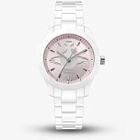 Vivienne Westwood Ladies Fenchurch Ceramica Pink Dial Watch VV358LPKWH