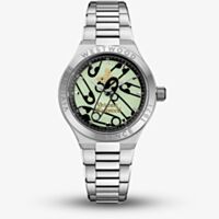 Vivienne Westwood Berwick Silver Paperclip Dial Bracelet Watch VV345LUMSL