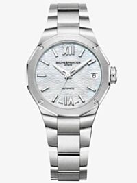Ex-Display Baume & Mercier Ladies Riviera Mother-Of-Pearl Diamond-Set Automatic Watch 10676
