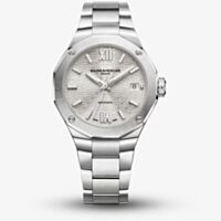 Ex-Display Baume & Mercier Riviera Silver Dial Watch BM0A10615