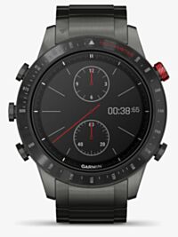 Garmin Mens Marq Driver Titanium Rubber Bracelet Watch 010-02006-01 