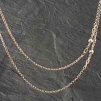 Pre-Owned Vintage Yellow Gold Fancy Guard 54 Inch Belcher Chain 41041568