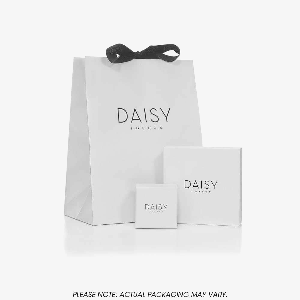 Daisy London Palms Sterling Silver Palm Fan Stud Earrings WE05_SLV