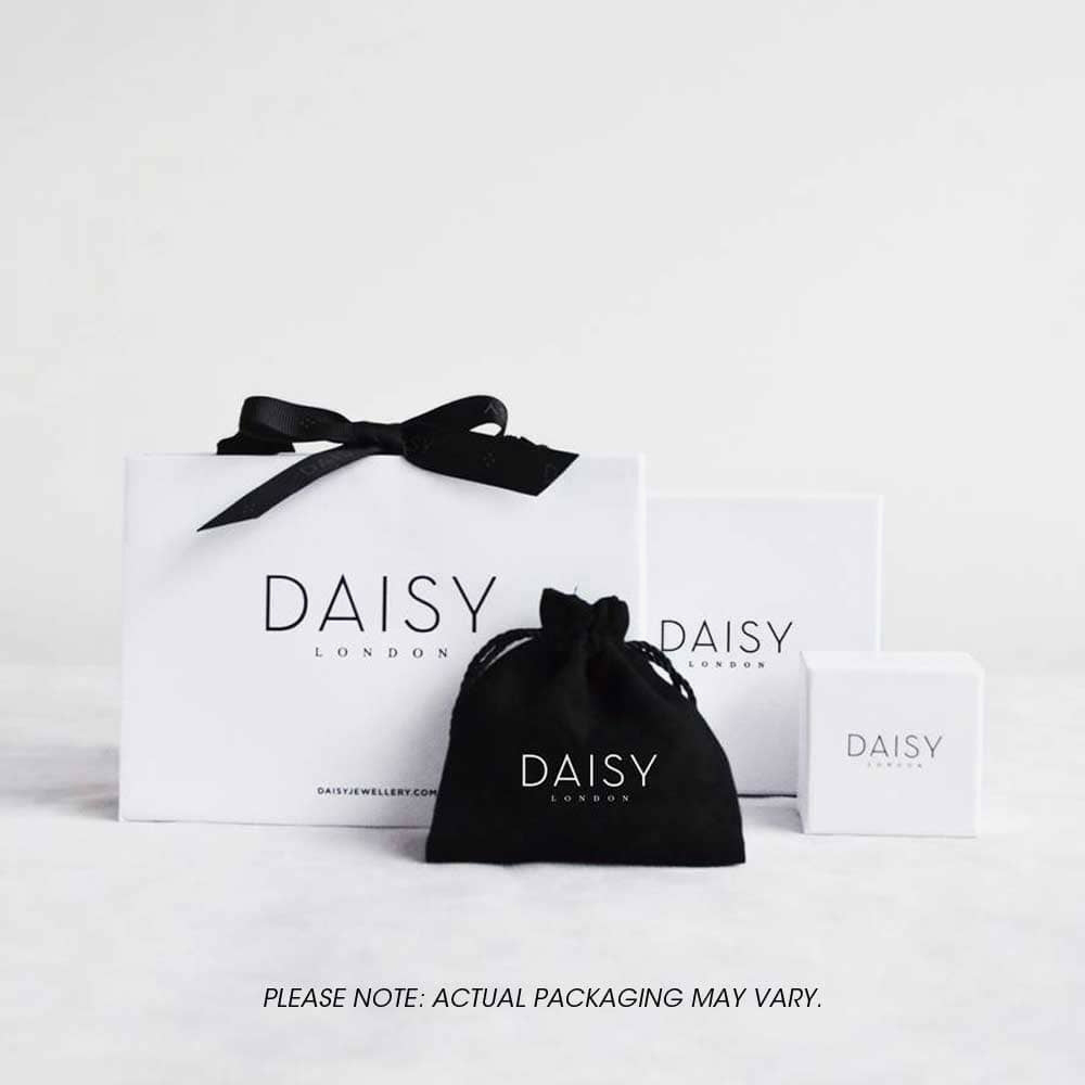 Daisy London Stacked Gold Plated Chunky Hoops EB8007_GP