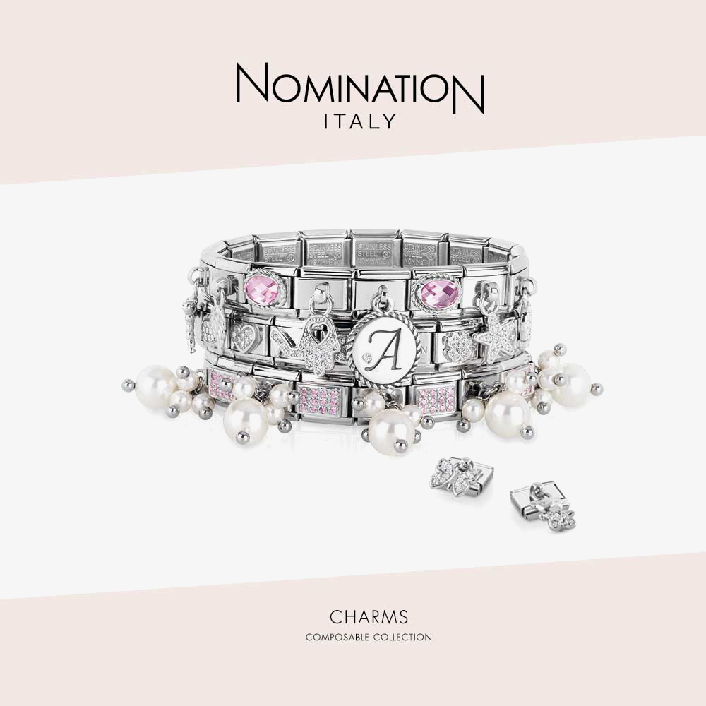 Nomination CLASSIC Pink Butterfly Charm 030604/11