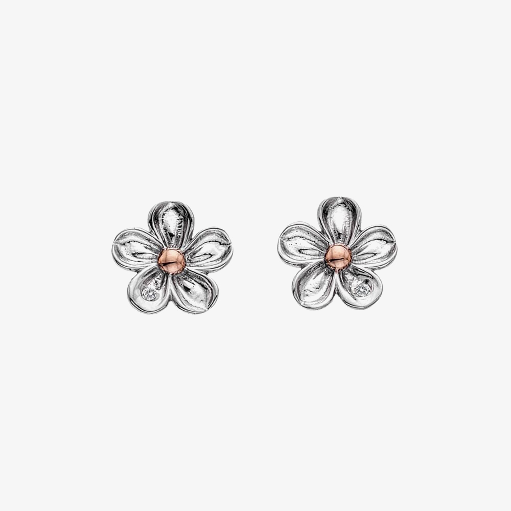 Product photograph of Hot Diamonds Forget Me Not Earrings De618 from The Jewel Hut