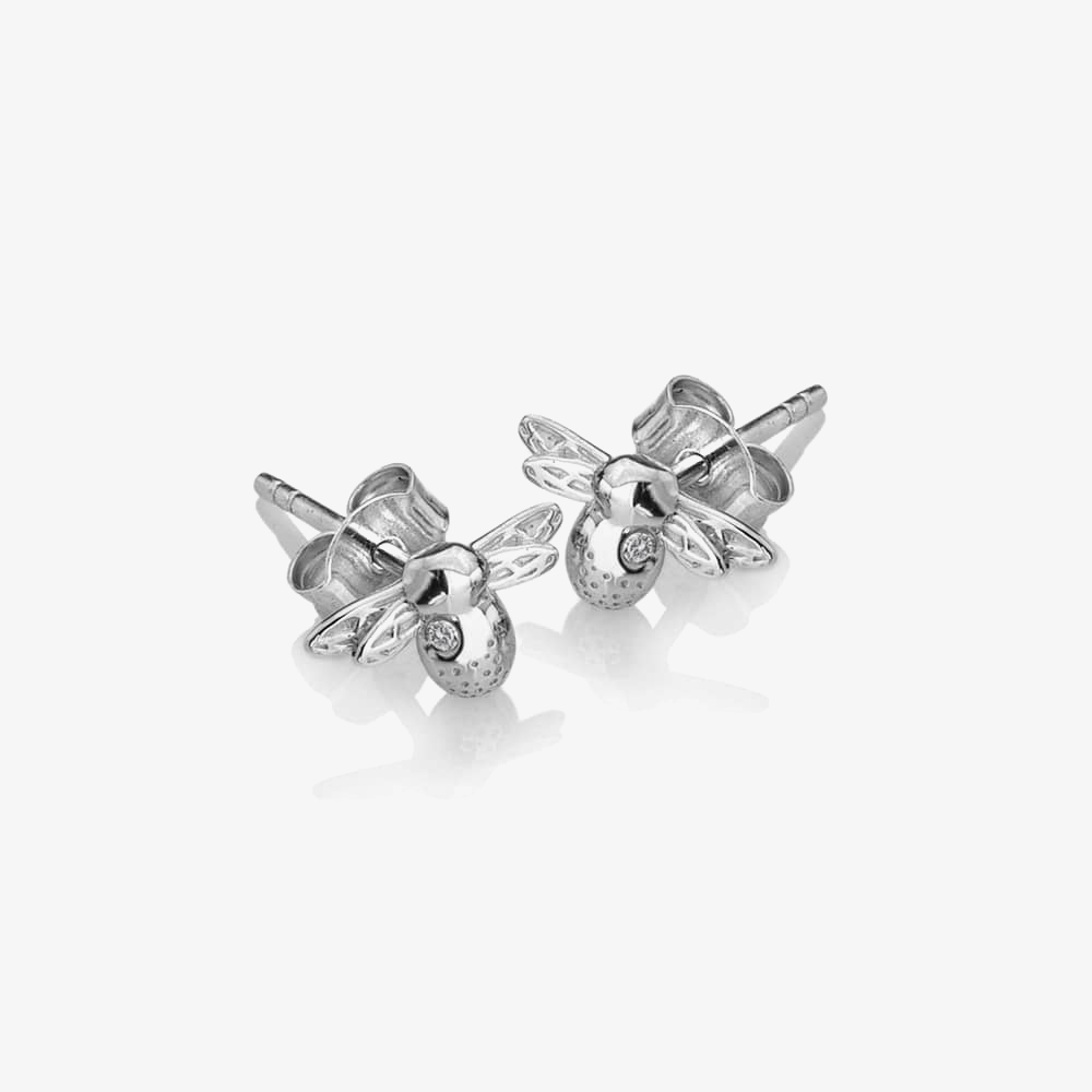 Hot Diamonds Natural Bee Earrings DE638