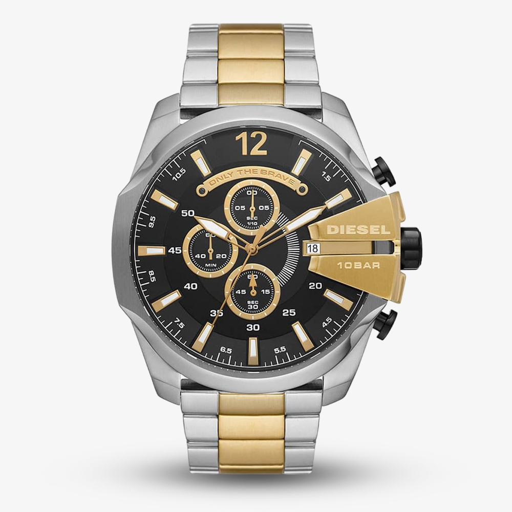 Product photograph of Diesel Mens Mega Chief Watch Dz4581 from The Jewel Hut