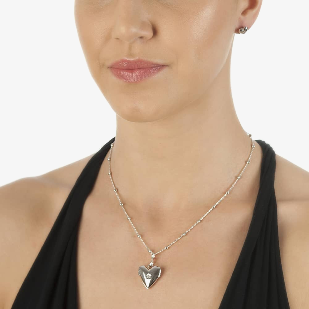 Hot Diamonds Romantic Small Heart Locket DP142