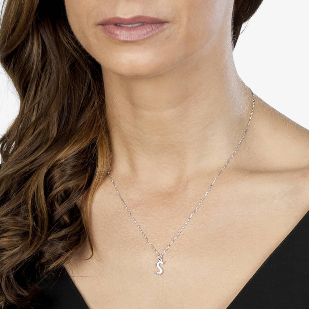 Hot Diamonds 'S' Micro Pendant DP419