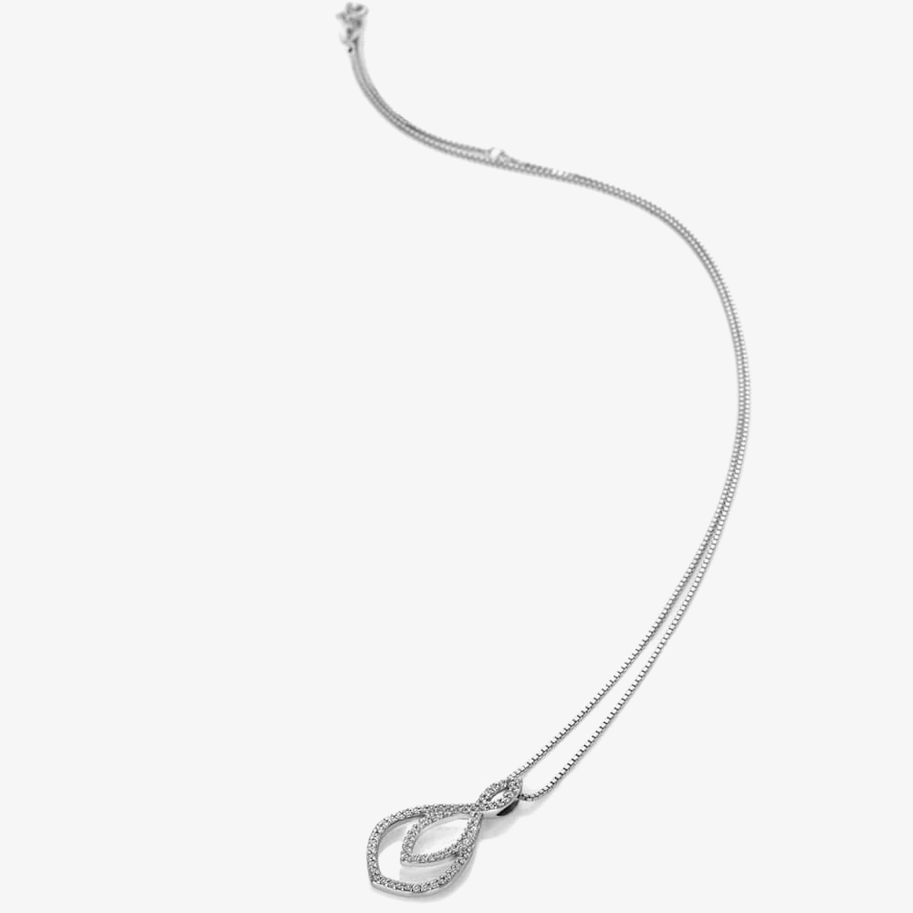 Hot Diamonds Harmony White Topaz Pendant DP733