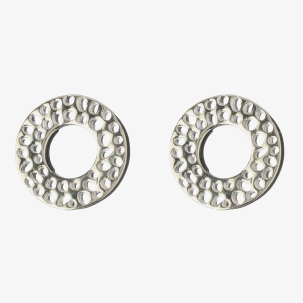 Product photograph of Rachel Galley Enkai Stud Earrings E400-sv from The Jewel Hut