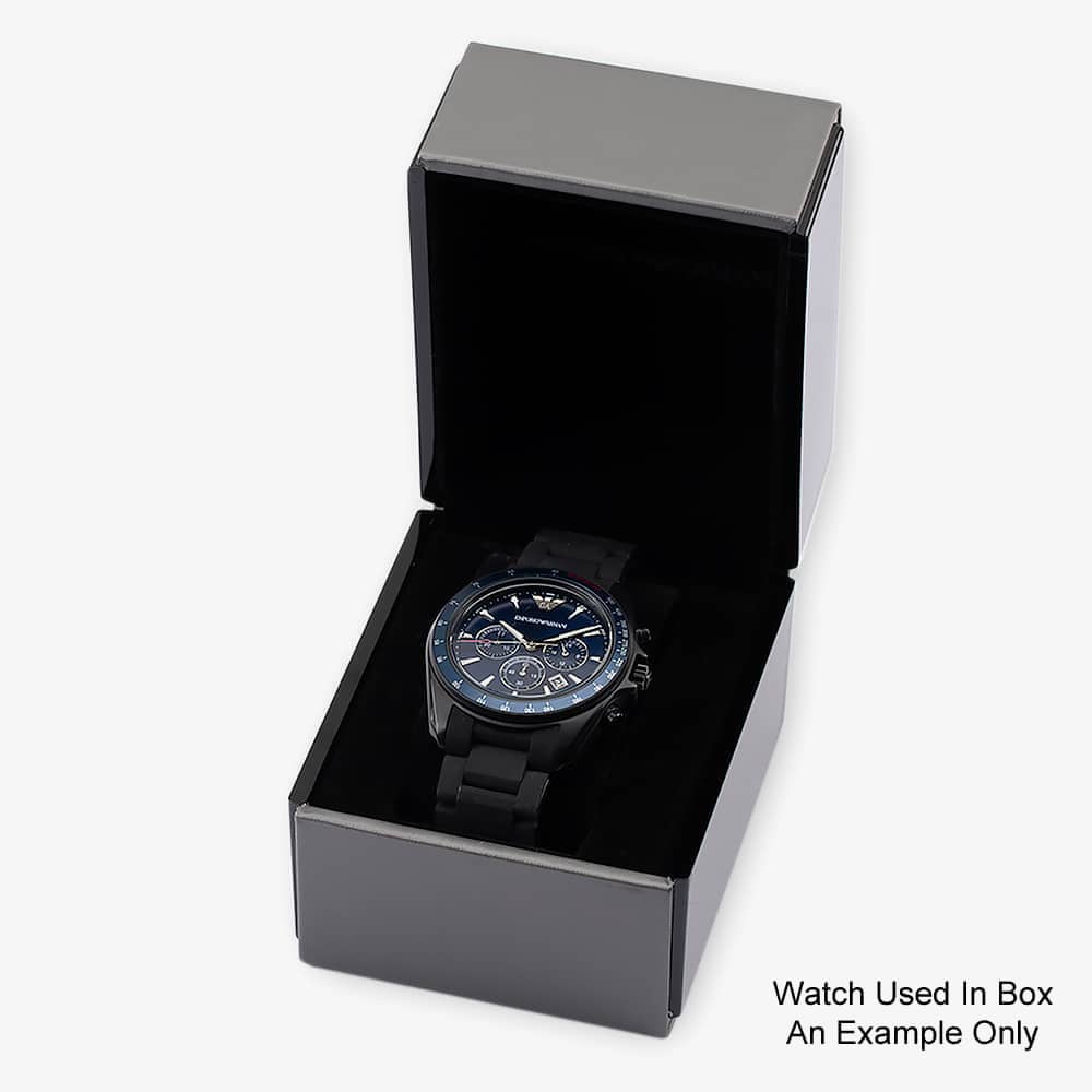 Emporio Armani Meccanico Silicone Strap Watch AR60062