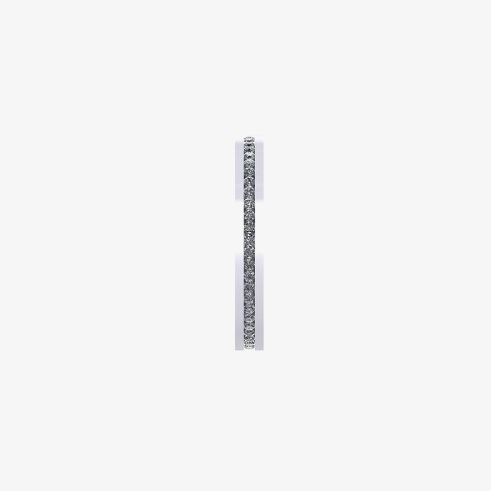 Platinum 0.30ct Channel-Set Diamond Eternity Ring (K 1/2) FET1779 K1/2