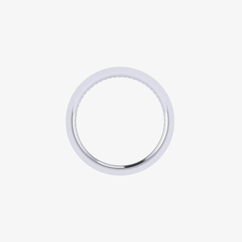 Platinum 0.50ct Princess-Cut Diamond Eternity Ring (M) FET8426
