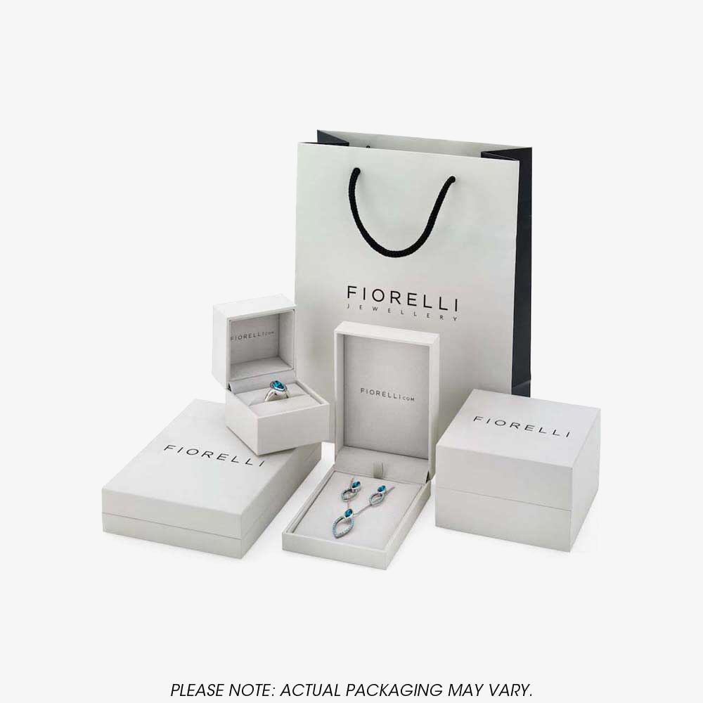 Fiorelli Sterling Silver Cubic Zirconia Stud Earrings E5531C