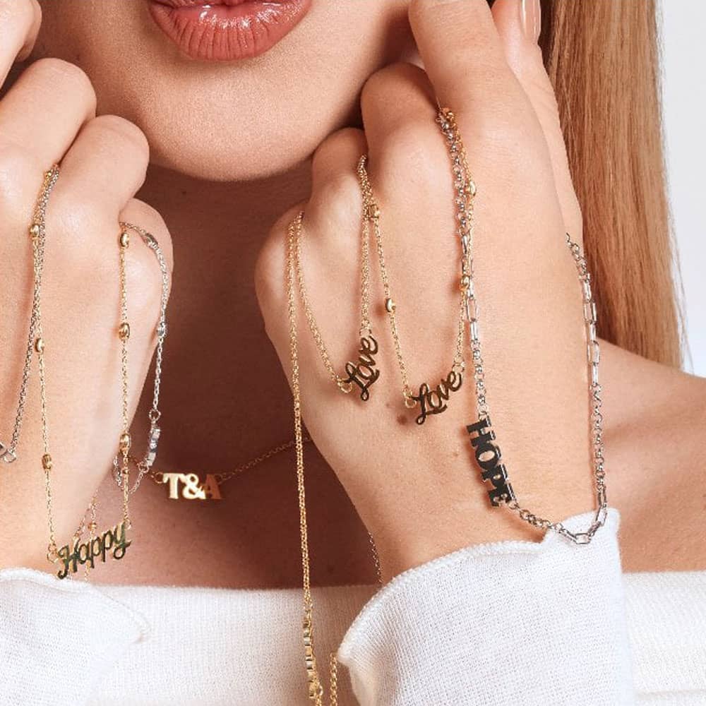 Hot Diamonds HD X Tasha Ghouri Personalised Necklaces