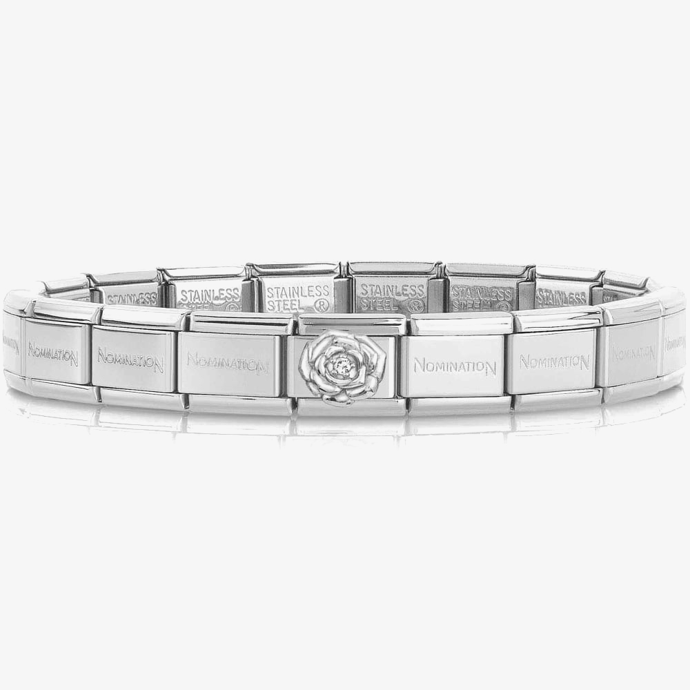 Nomination CLASSIC Rose Crystal Charm 330311/12