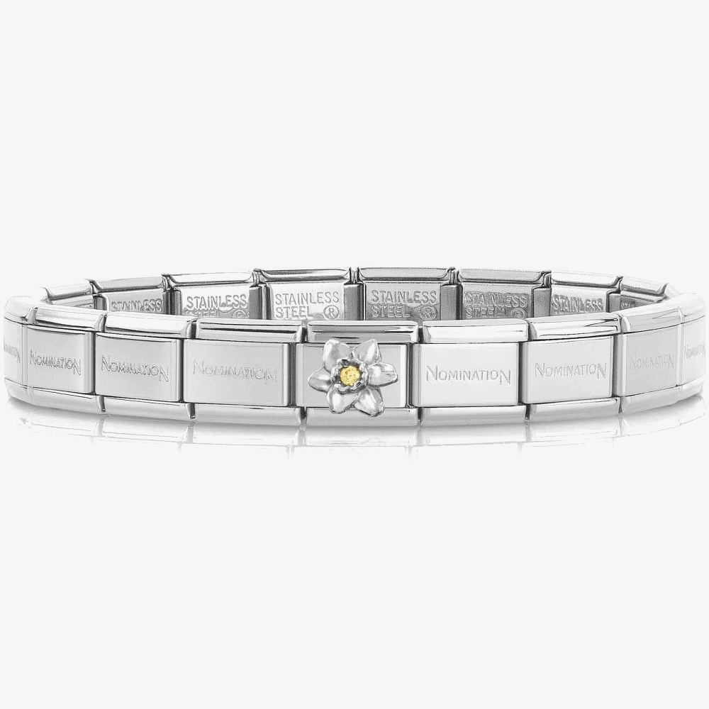 Nomination CLASSIC Daffodil Crystal Charm 330311/14