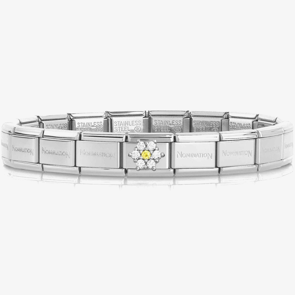Nomination CLASSIC Flower Crystal Charm 330322/01