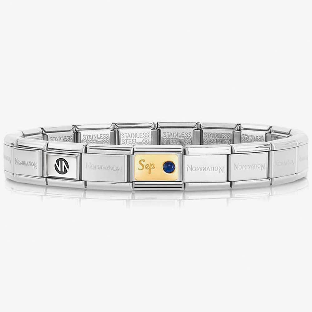 Nomination September Sapphire Birthstone Charm