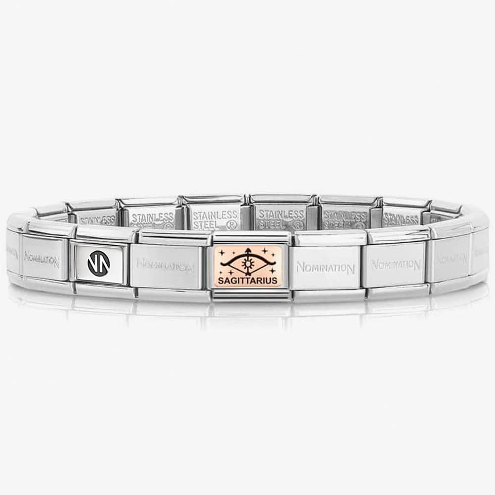 Nomination Rose Gold Sagittarius Charm