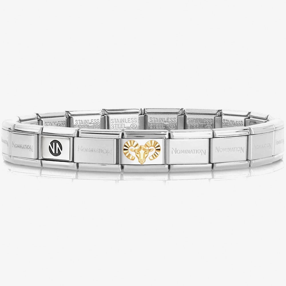 Nomination CLASSIC Silver Aries Charm Bracelet 530300 SI &amp; 030167/01
