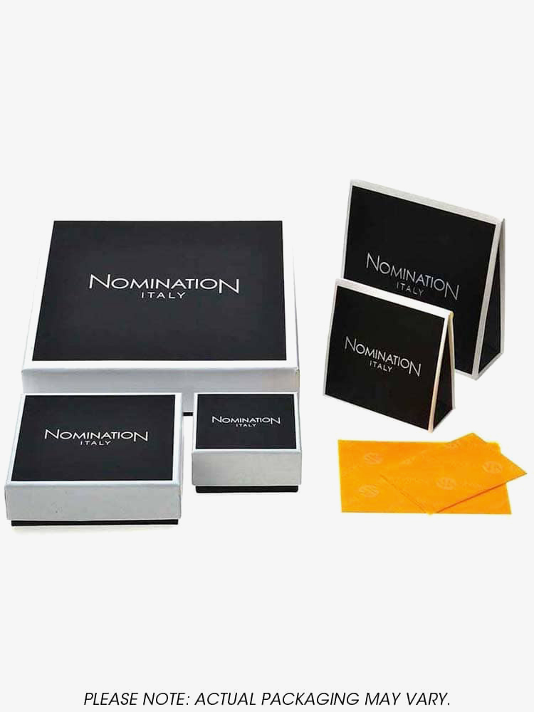 Nomination CLASSIC Paris Silver Glitter Rectangular Dial Bracelet Watch 076030/023