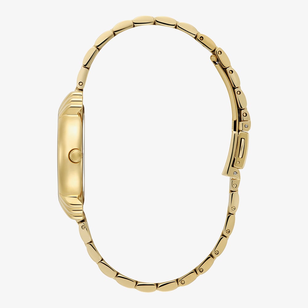 Olivia Burton Ladies Emerald & Gold Watch OB16DC02