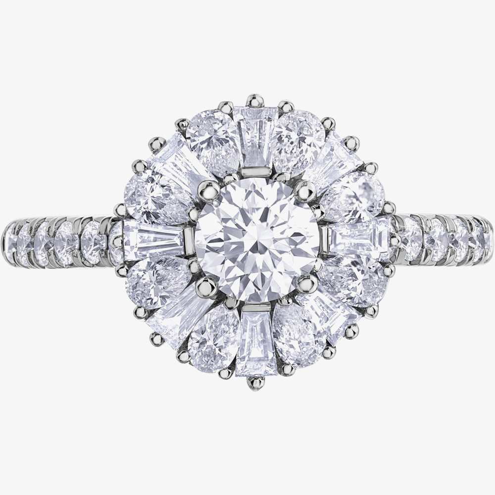 Platinum 1.50ct Diamond Ring 30838/150-P